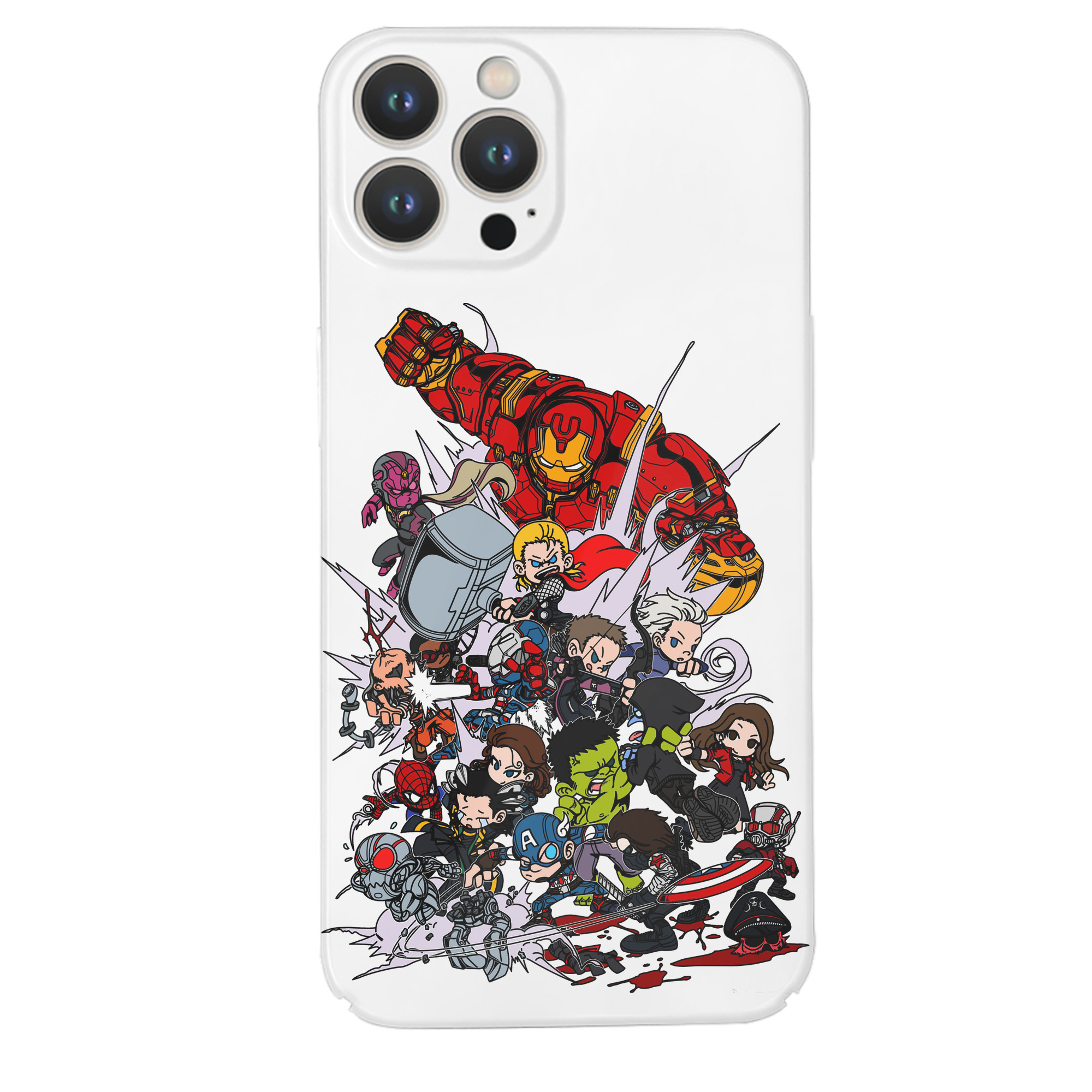（画像用） アベンジャーズ The Avengers 【iPhone 14シリーズ対応】ハードケース